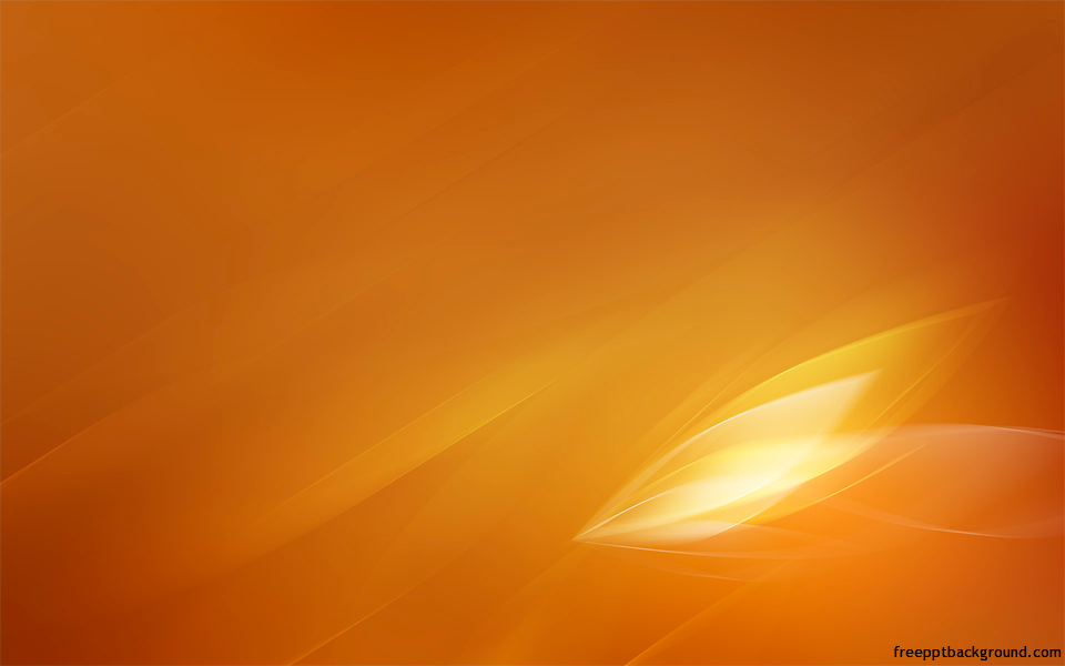 Aero Stream Orange Powerpoint Template – Free PPT Backgrounds