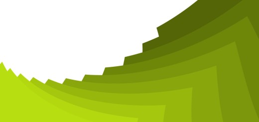 abstract green stacking ppt