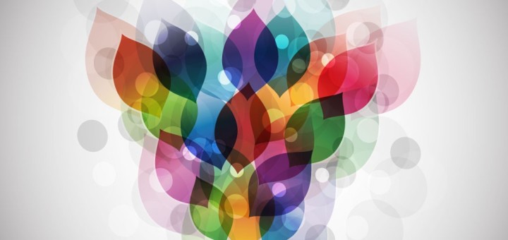 Floral White and Black ppt template – Free PPT Backgrounds