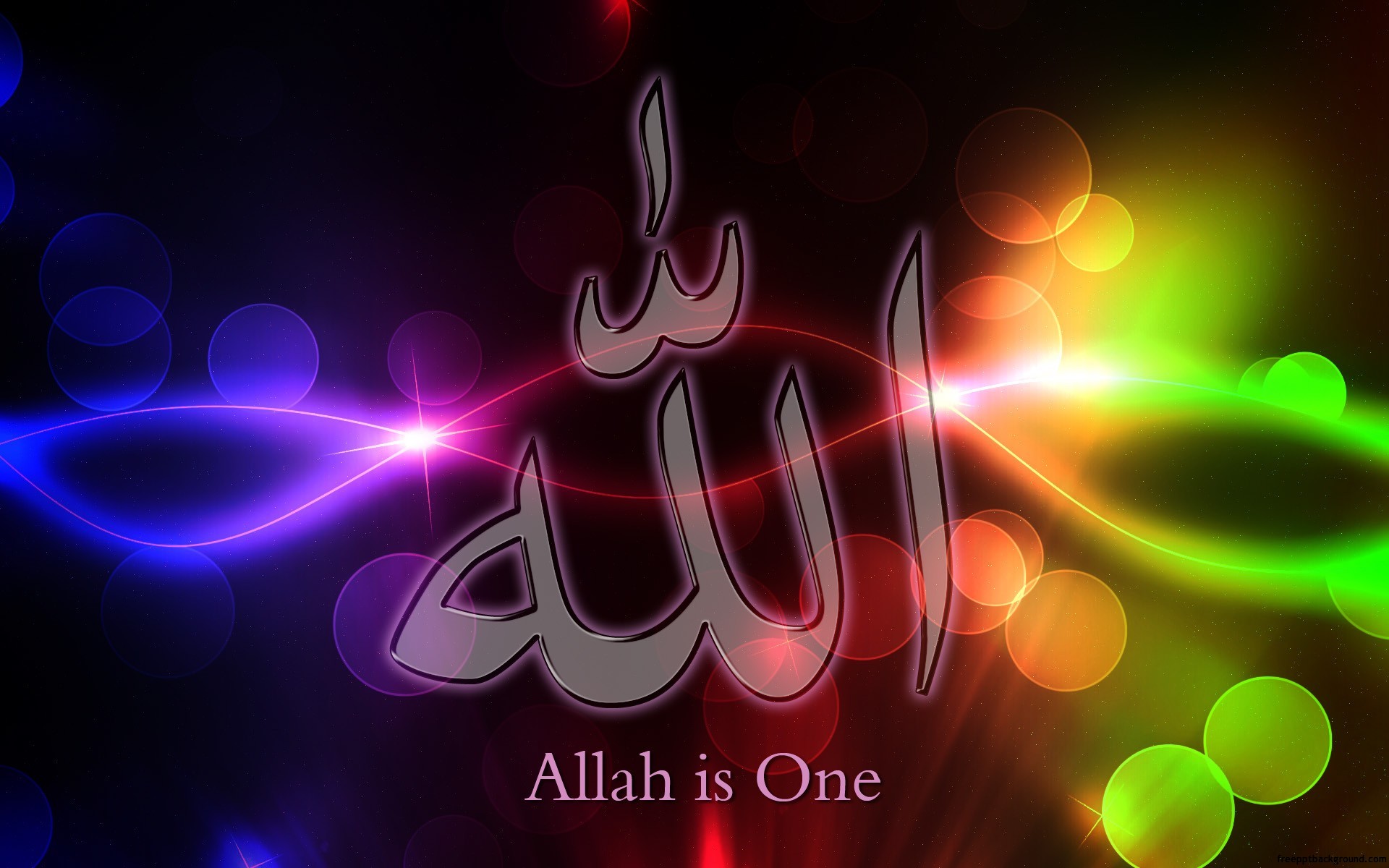 Allah is One background for ppt